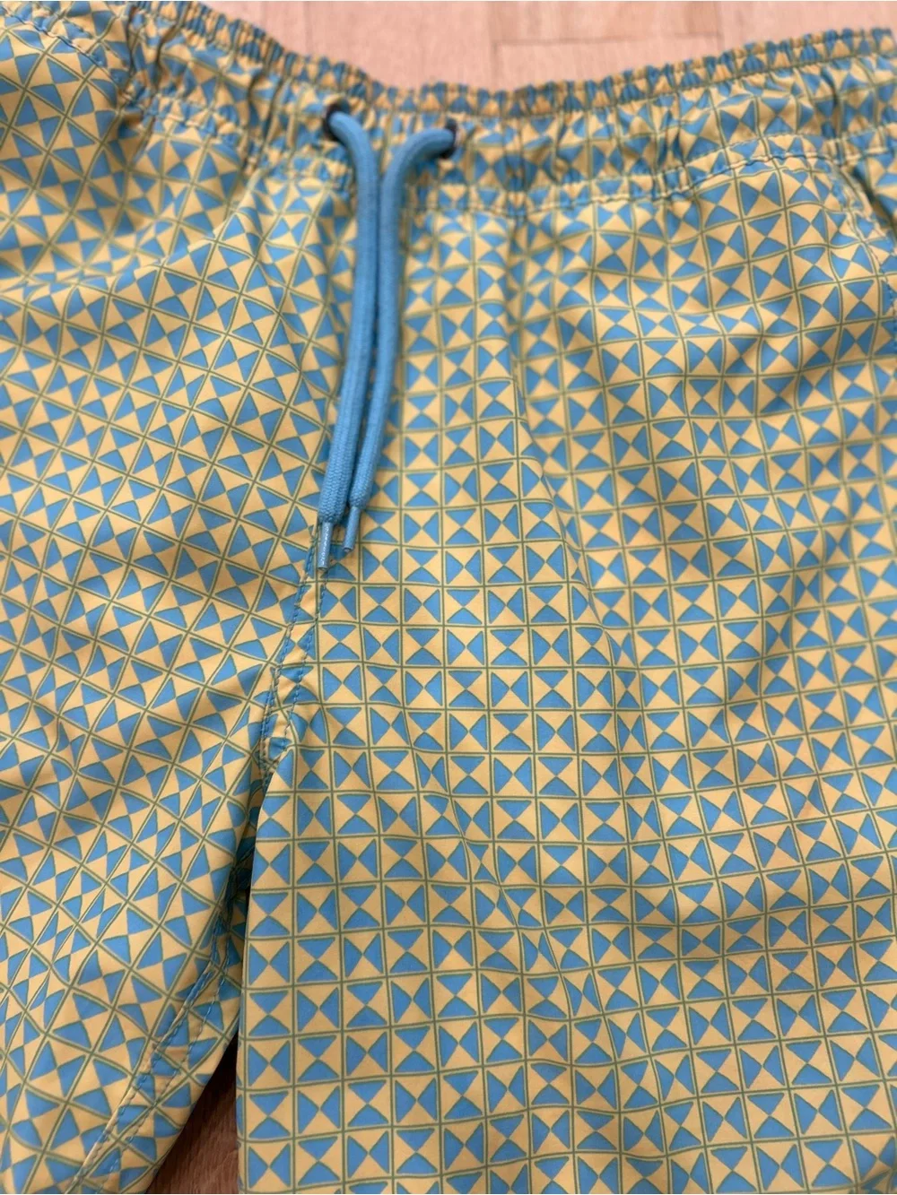 J.Crew Factory Men’s Geometric Print Swim Trunks Size Small